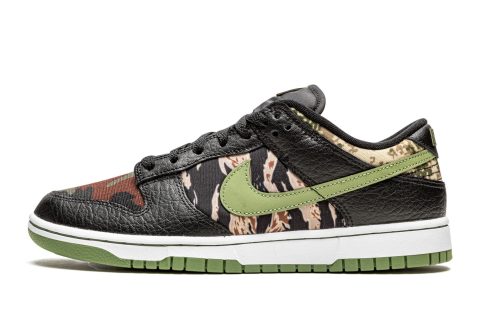 Nike Dunk Low "black Multi-camo"