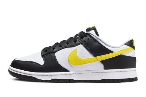 Nike Dunk Low "black Opti Yellow"