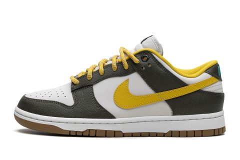 Nike Dunk Low "cargo Khaki / Vivid Sulfur"