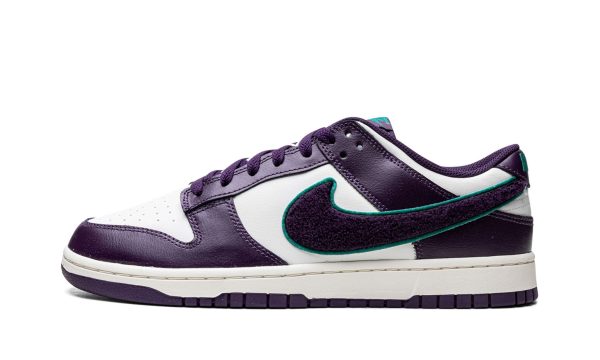 Nike Dunk Low "chenille Swoosh - Grand Purple"