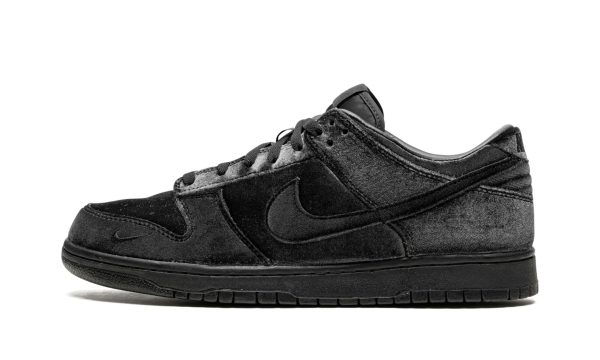 Dunk Low "dover Street Market Triple Black Velvet"