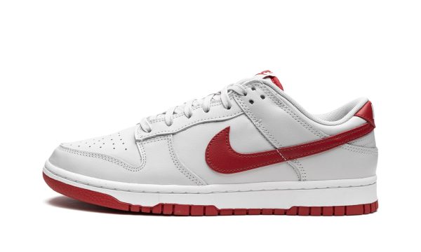 Nike Dunk Low "vast Grey / Varsity Red"