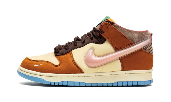 Nike Dunk Mid "social Status -  Chocolate Milk"