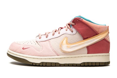 Nike Dunk Mid "social Status - Strawberry Chocolate"