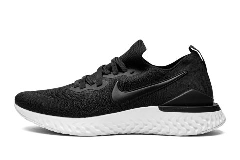 Nike Epic React Flyknit 2 Black / Black-gunsmoke