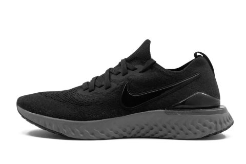 Nike Epic React Flyknit 2 Black / Black-white-gunsmoke