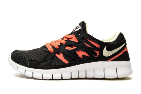 Nike Free Run 2 Wmns "black / Lime Ice"