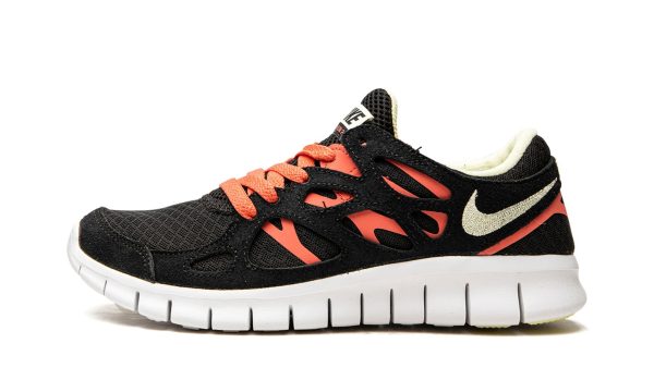 Nike Free Run 2 Wmns "black / Lime Ice"