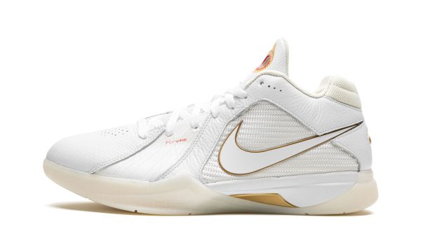 Nike Kd 3 "white / Metallic Gold"