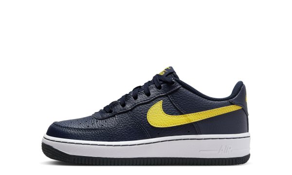 Nike Kids Air Force 1 Gs "obsidian"