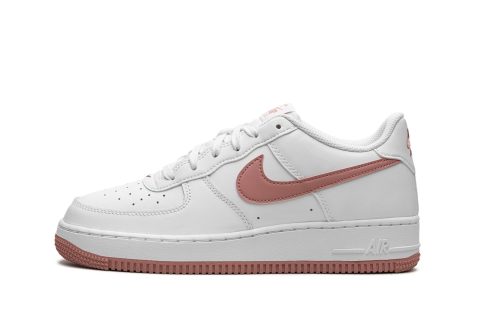 Nike Kids Air Force 1 Gs "white Red Stardust"