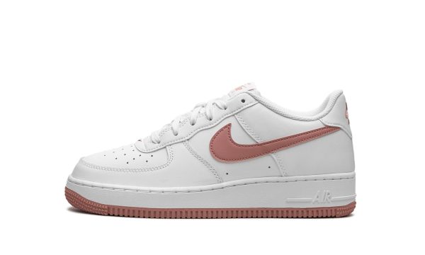 Nike Kids Air Force 1 Gs "white Red Stardust"