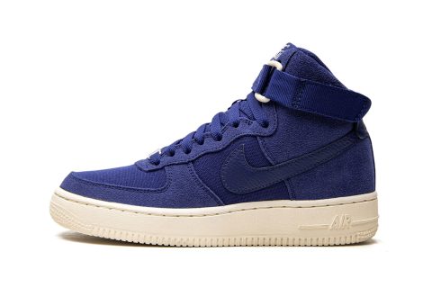 Nike Kids Air Force 1 High Gs "deep Royal Blue"