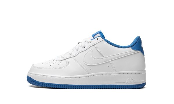 Nike Kids Air Force 1 Low Ess Gs "white / Light Photo Blue"