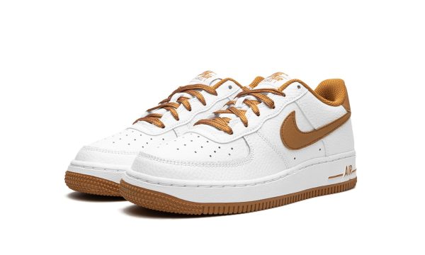 Nike Kids Air Force 1 Low Gs "desert Ochre"