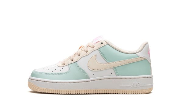 Nike Kids Air Force 1 Low Gs "emerald Rise / Guava Ice"