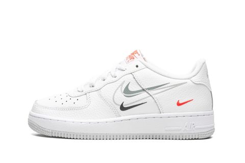 Nike Kids Air Force 1 Low Gs "multi-swoosh"