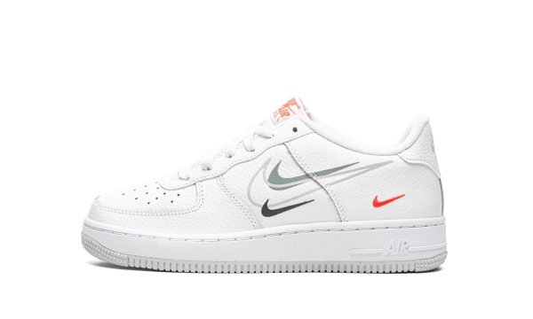 Nike Kids Air Force 1 Low Gs "multi-swoosh"