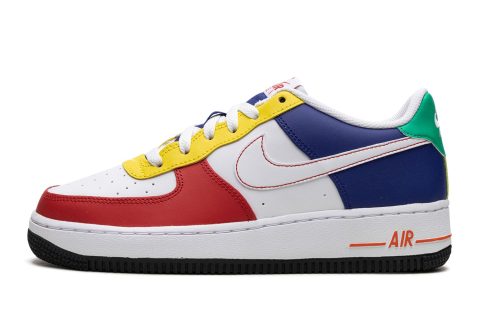 Nike Kids Air Force 1 Low Gs "rubik's Cube"