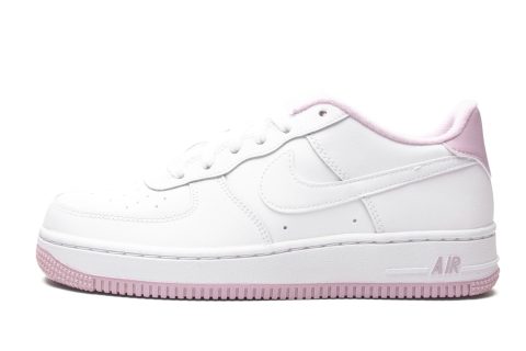 Nike Kids Air Force 1 Low Gs "white / Iced Lilac"