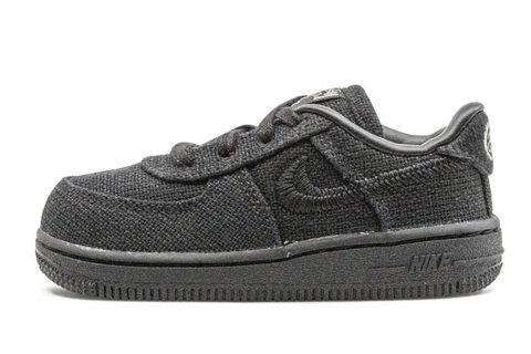 Nike Kids Air Force 1 Low Td "stussy - Black"