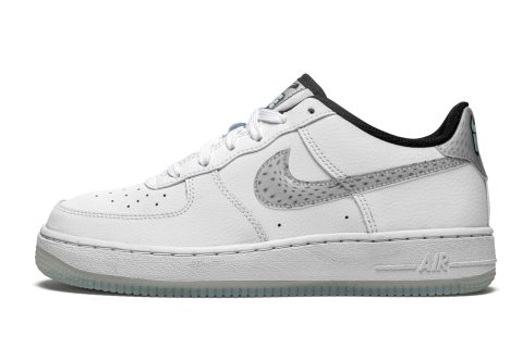 Air Force 1 Lv8 Ksa Gs "white / Glacier Blue"