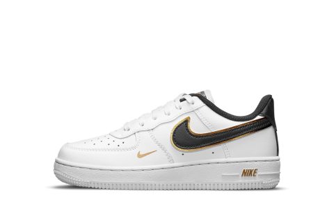 Nike Kids Air Force 1 Lv8 Ps "metallic Swoosh"