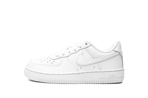 Nike Kids Air Force 1 Ps Le "white On White"