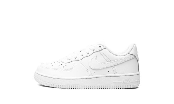 Nike Kids Air Force 1 Ps Le "white On White"