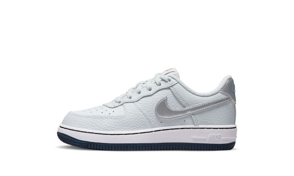 Nike Kids Air Force 1 Ps "metallic Silver"