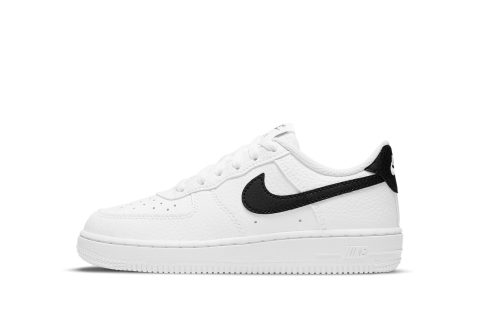 Nike Kids Air Force 1 Ps "white Black"