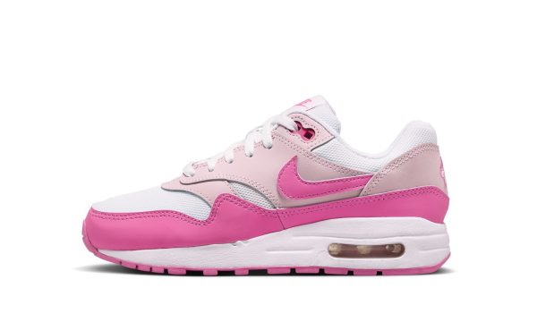 Air Max 1 Grade School "white Pink Foam"