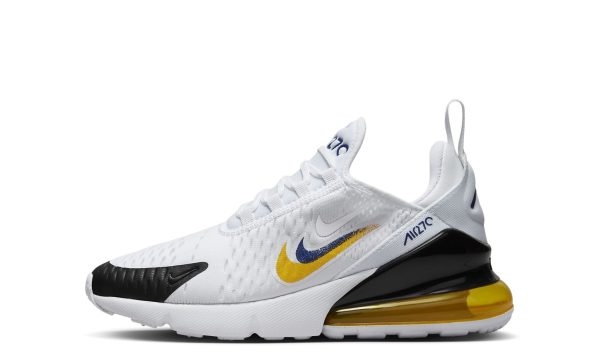 Nike Kids Air Max 270 Gs "white Gold Multi"