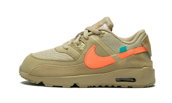 Nike Kids Air Max 90 Bt Ps "off-white - Desert Ore"