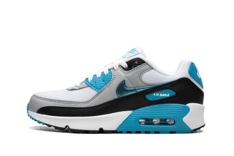 Air Max 90 Gs "blue Lightning Metallic"