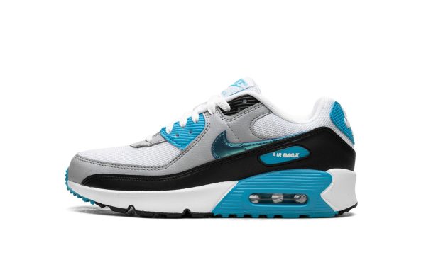 Air Max 90 Gs "blue Lightning Metallic"