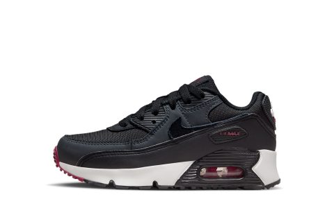 Nike Kids Air Max 90 Ltr Ps "team Red"