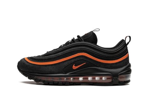 Nike Kids Air Max 97 Gs "black / Safety Orange"