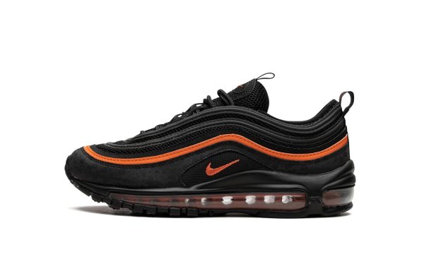 Nike Kids Air Max 97 Gs "black / Safety Orange"