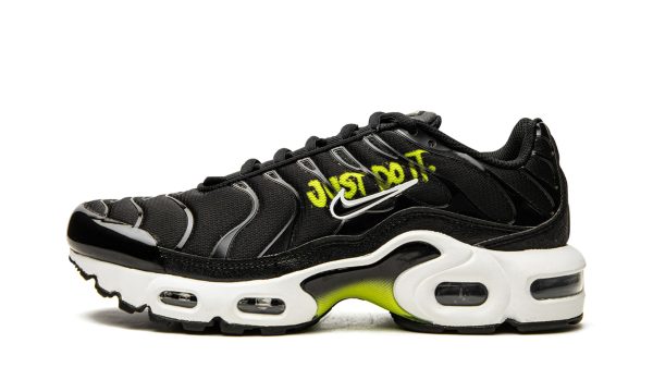 Nike Kids Air Max Plus Gs "black / Volt"