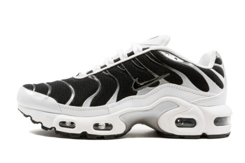 Air Max Plus Gs "black / White"