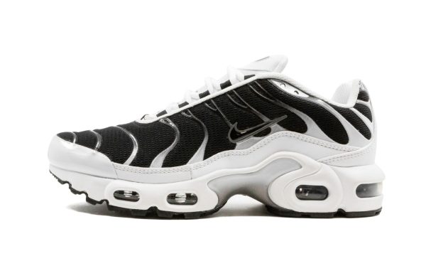 Air Max Plus Gs "black / White"