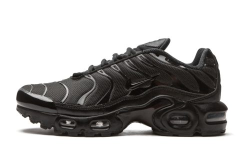 Nike Kids Air Max Plus Gs "triple Black"