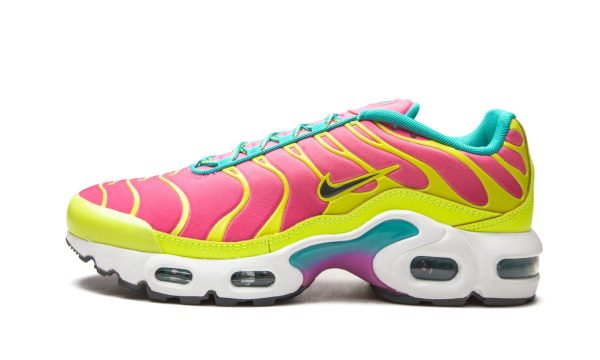 Air Max Plus Gs "volt / Pink Blast"