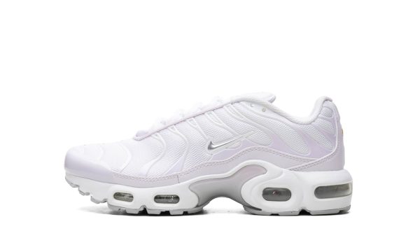 Air Max Plus Gs "white Light Violet"