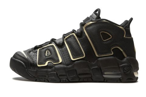 Nike Kids Air More Uptempo Gs "black / Gold"