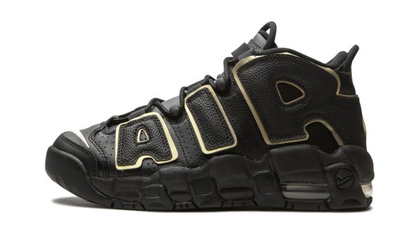 Nike Kids Air More Uptempo Gs "black / Gold"