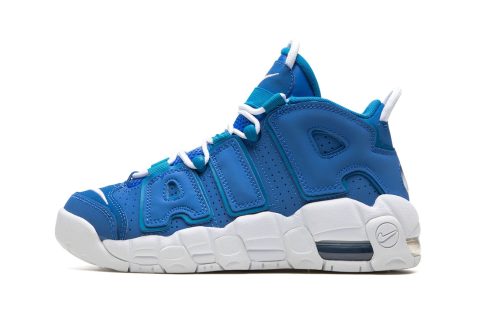 Nike Kids Air More Uptempo Gs "blue / White"