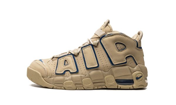 Nike Kids Air More Uptempo Gs "limestone Valerian Blue"