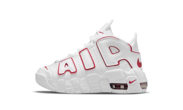 Nike Kids Air More Uptempo Ps "white Red"